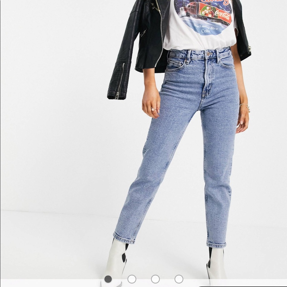 Petite slim mom  jeans